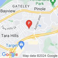 View Map of 1320 Tara Hills Drive,Pinole,CA,94564